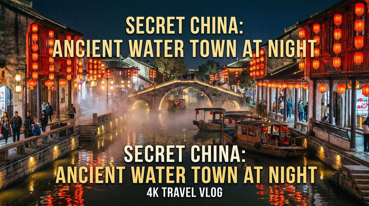 17c古镇夜景旅拍视频